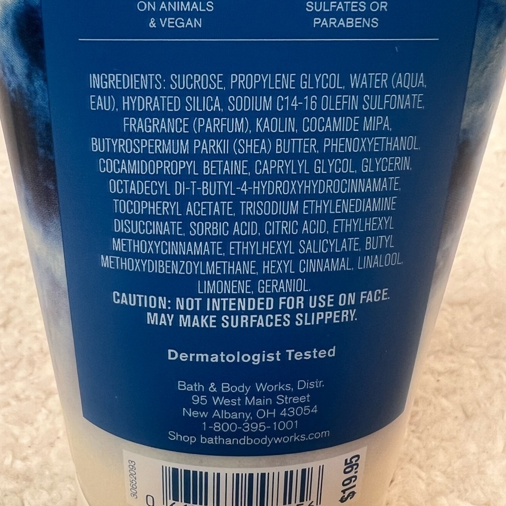 Bath & Body Works "Sea Salt Coast" Creamy Body Scrub - Picture 5 of 5